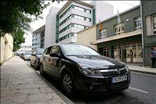 Hunger striker camps out in car in restraining order protest