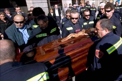 Zamora mourns fireman who gave life to save young canoeist