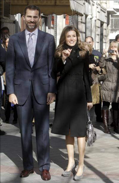 Prince Felipe and Princess Letizia visit centre funded by their mystery inheritance