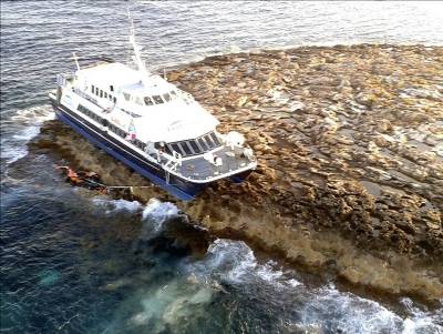 Ferry runs aground off Formentera