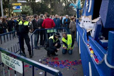 Boy of six run over by Three Kings parade float