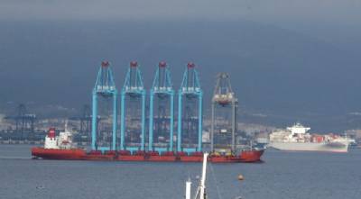 World's biggest cranes shipped from Shanghai to Algeciras