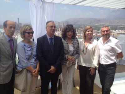 Joan Collins in Benidorm – both the town and the TV series