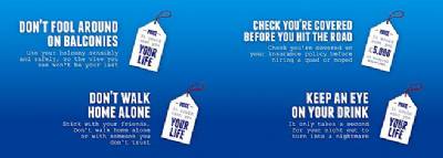 Ibiza slams British Consulate's tourist safety posters claiming 'walking home alone could cost you your life'
