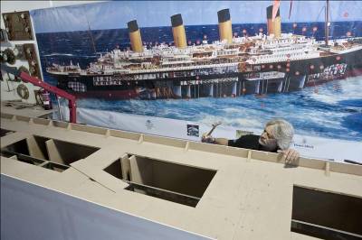 Biggest Titanic model in the world built on Costa Brava