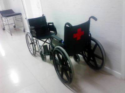 Syrian woman in wheelchair on migrant toy-boat heading for Gran Canaria