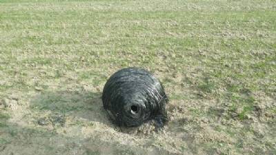 'Space rocket' part found in field tested for radiation and explosives