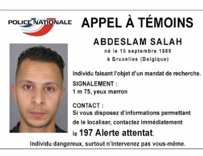 Spain advised to keep watch for Paris attack terrorist on the run