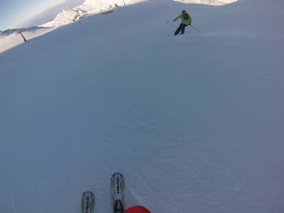 Ski slopes open in Sierra Nevada