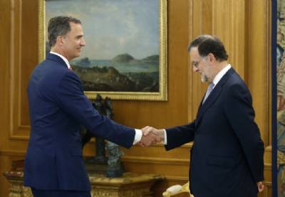 King meets party leaders: Rajoy accepts nomination, but ‘may not turn up’ for in-house election