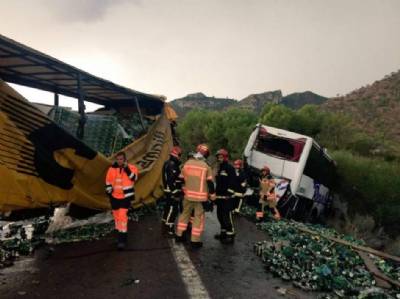 Passenger injured in Benicàssim AP-7 coach crash dies in hospital