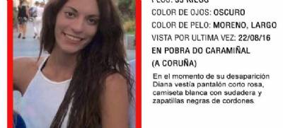 Missing Diana Quer's ex-boyfriend investigated over 'violent' threats and Facebook log-ins add to mystery