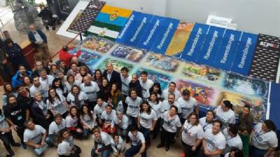 World's biggest jigsaw finished in 46 consecutive hours in Algeciras