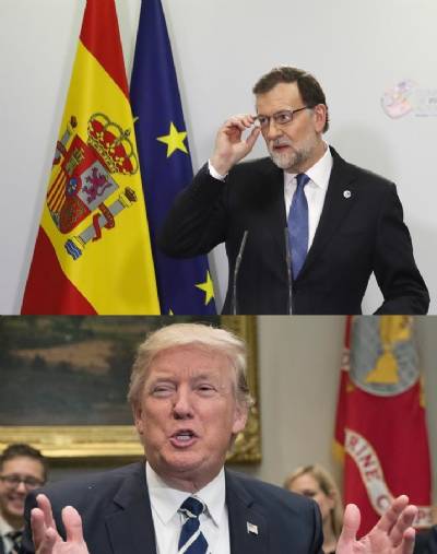 Spanish president phones Trump: Rajoy offers to be 'the voice of the USA' in Europe, Latin America and Arab nations