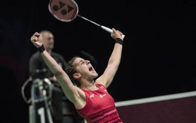 Badminton prodigy Carolina Marín scoops up third European Championship