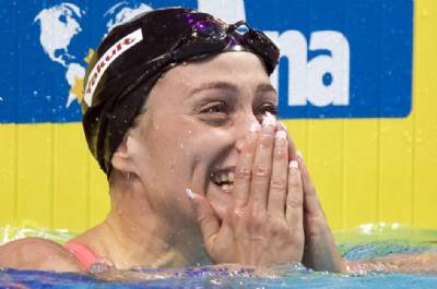 A fish called Mireia: Spain's Olympic gold winner nets world championship medal