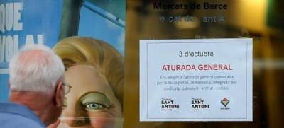 Catalunya grinds to a halt in mass protest strike