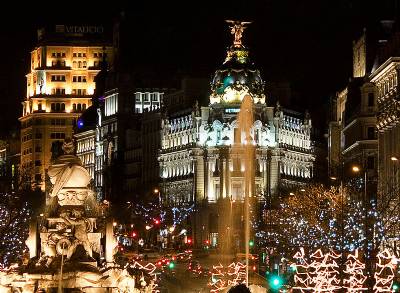 Spain lights up for Christmas a month ahead