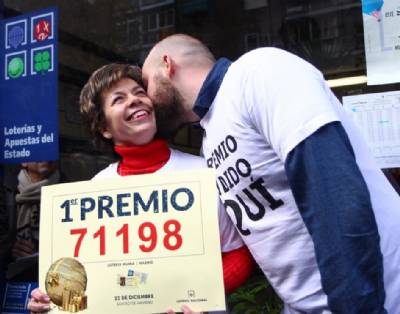 El Gordo jackpot number 71198: €4m a ticket or €400,000 a décimo