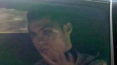 Ronaldo left with a 'shiner' after phone-mirror moment goes viral