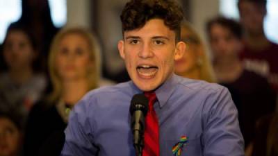 Spanish survivor of Florida school shooting heads gun control campaign
