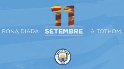 'Diada' de Catalunya: Brussels' 'funny fountain' and Man City mark regional day, which loses supporters in Barcelona