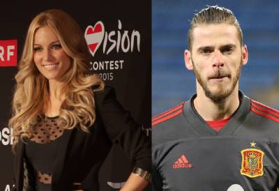 Eurovision singer Edurne makes UK move to be with partner De Gea