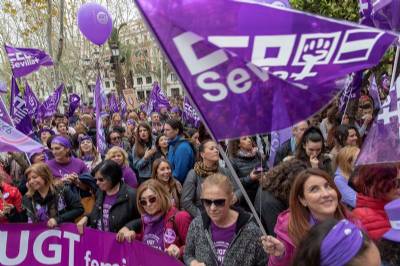 Spain marches for International Women’s Day