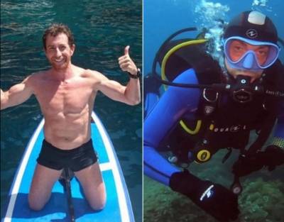Where did Spanish celebrities spend their summer holidays?