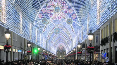 Spain's dazzling illuminations: Northern Lights in southern Europe?