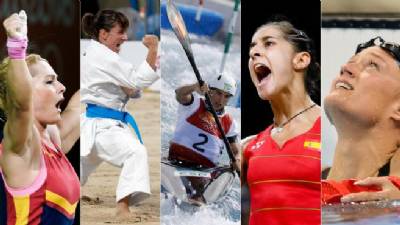 Which sportswoman will be second Olympic flag-bearer?