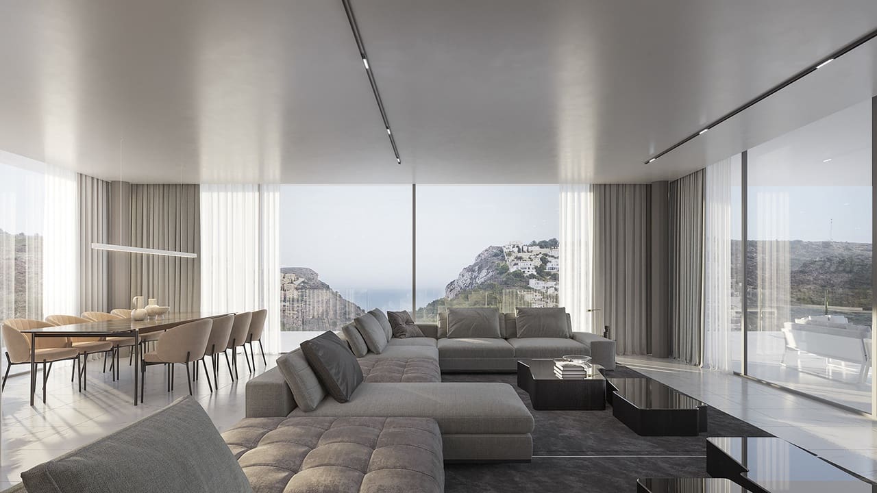 4 soveværelse Villa til salg i Moraira med swimmingpool - € 2.995.000 (Ref: 7437641)