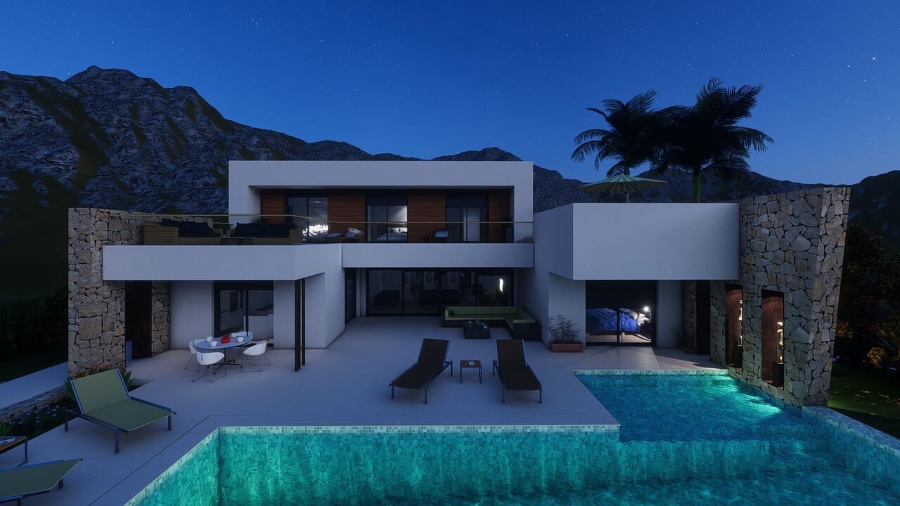 3 bedroom Villa for sale in Moraira with pool garage - € 1,475,000 (Ref: 8092624)