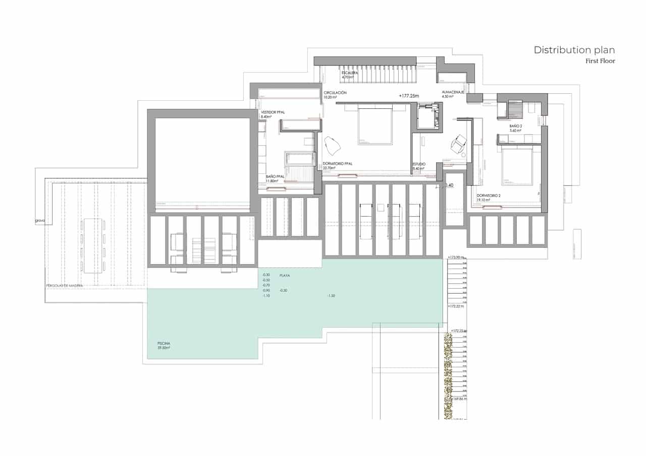 Chalet de 3 habitaciones en Benissa en venta con piscina garaje - 3.900.000 € (Ref: 8981469)
