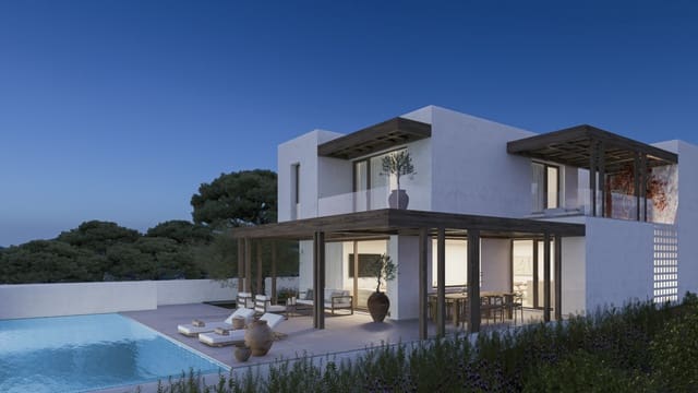 3 soverom Villa til salgs i Moraira, Teulada-Moraira med svømmebasseng garasje - € 1 950 000 (Ref: 8987220)