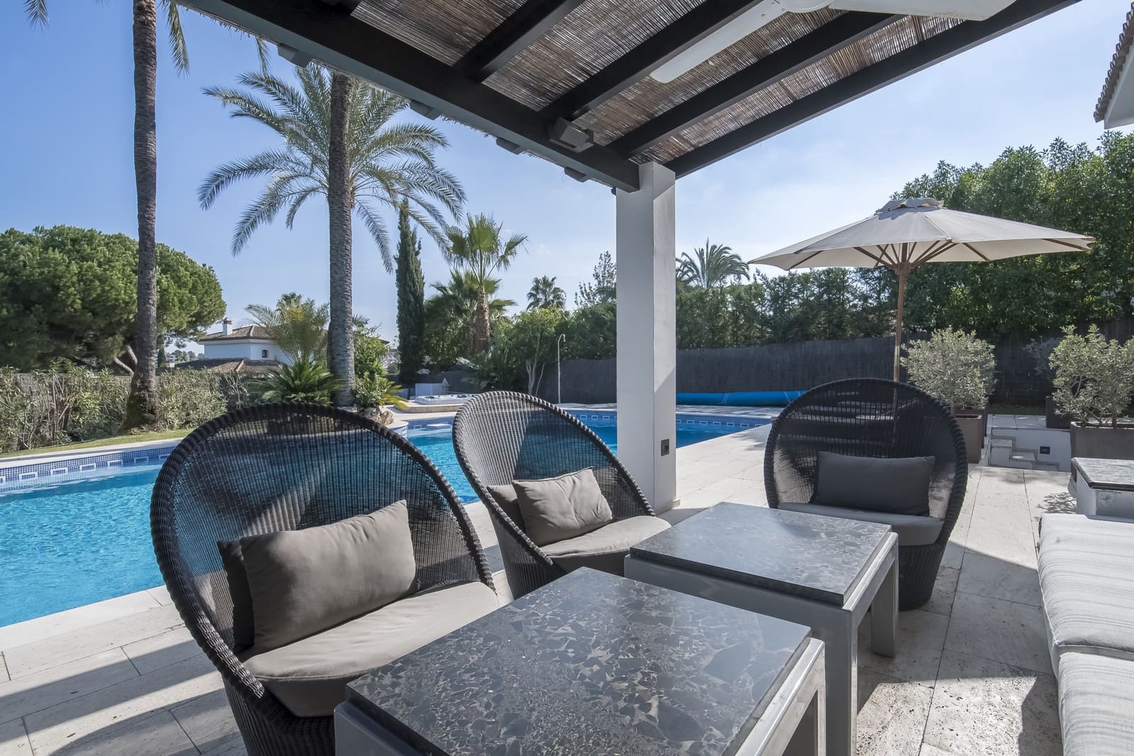 5 slaapkamer Villa voor vakantieverhuur in Marbella met zwembad - € 8.900 (Ref: 6069325)