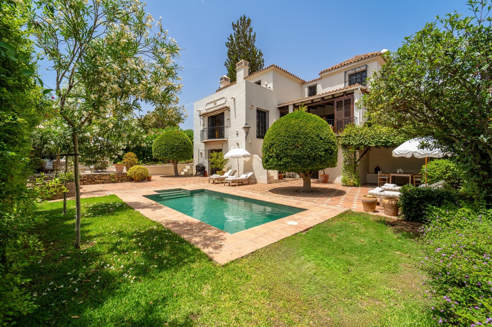 3 camera da letto Villetta Bifamiliare in vendita in Marbella con piscina garage - 2.200.000 € (Rif: 7342409)