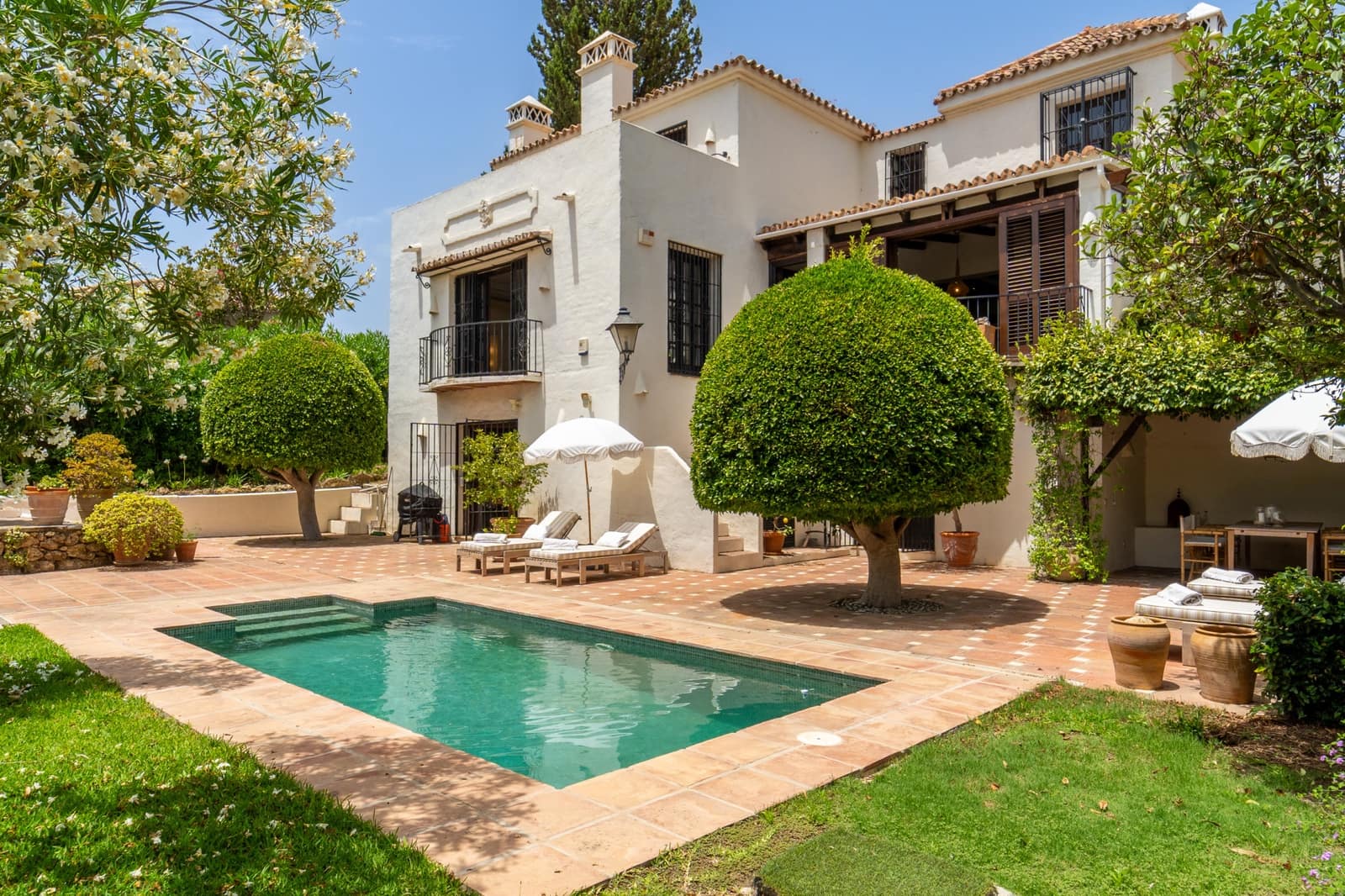 3 camera da letto Villetta Bifamiliare in vendita in Marbella con piscina garage - 2.200.000 € (Rif: 7342409)