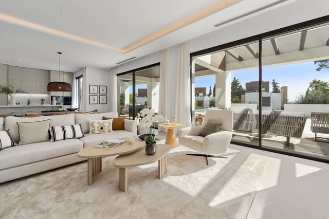 4 soverom Villa til salgs i Golden Mile, Marbella med svømmebasseng garasje - € 4 500 000 (Ref: 7777762)