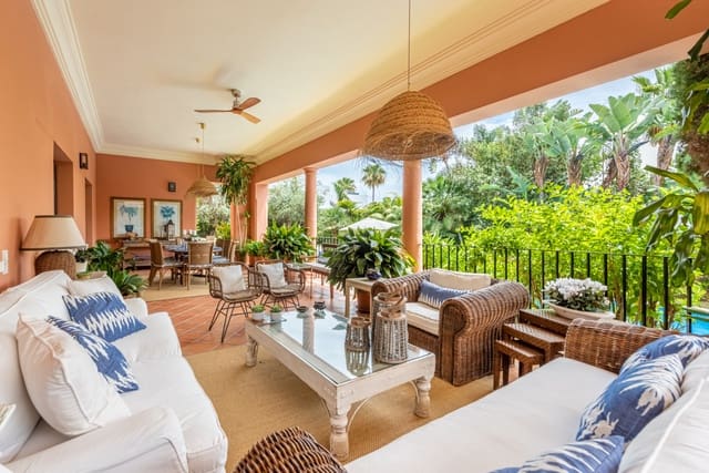 5 sypialnia Willa do wynajęcia w Marbella z basenem garażem - 17 000 € (Ref: 7806651)