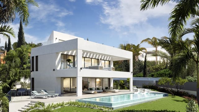 4 sypialnia Willa na sprzedaż w Guadalmina Baja, Marbella z basenem garażem - 3 285 000 € (Ref: 7837544)