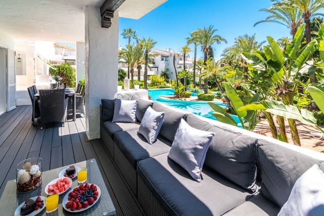Apartamento de 2 habitaciones en Marbella en venta con piscina garaje - 2.795.000 € (Ref: 8209074)