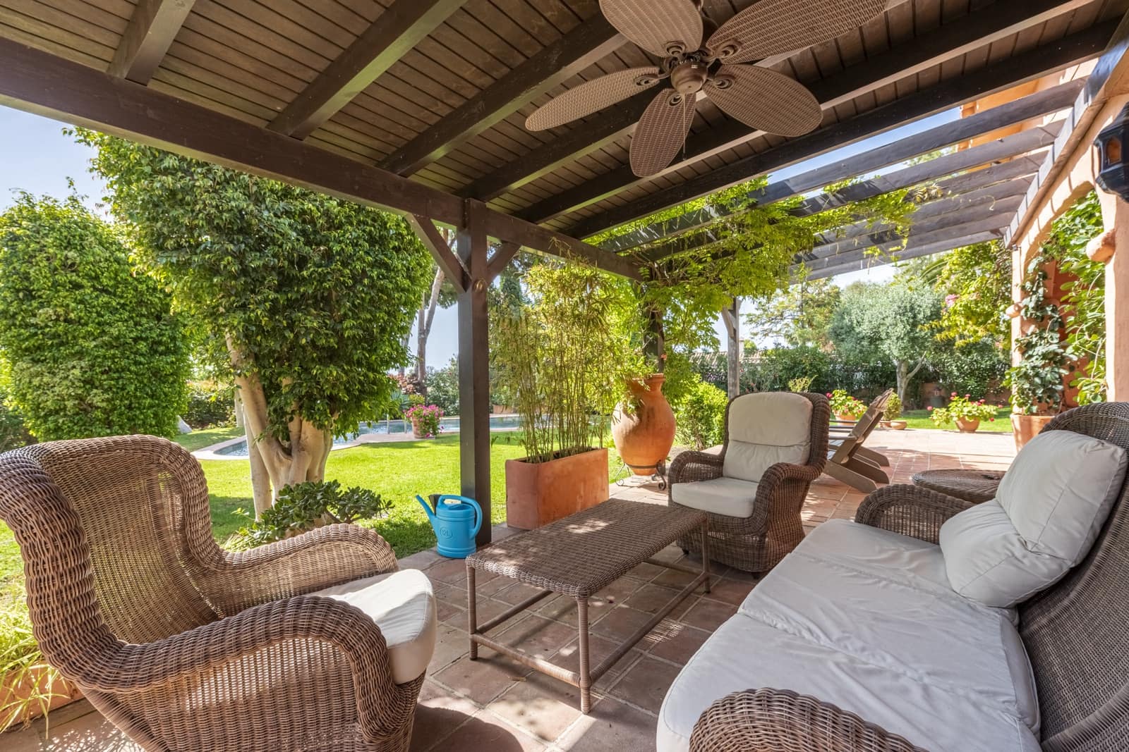 5 Zimmer Villa zu vermieten in Guadalmina mit Pool Garage - 7.500 € (Ref: 8343807)