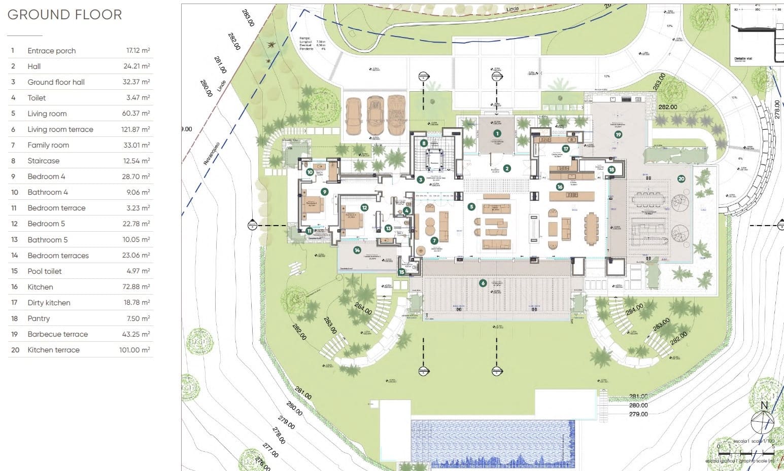 8 chambre Villa/Maison à vendre à La Zagaleta avec piscine garage - 24 750 000 € (Ref: 8365759)