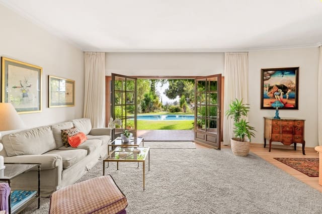 4 soverom Villa til salgs i Golden Mile, Marbella med svømmebasseng garasje - € 3 900 000 (Ref: 9129639)