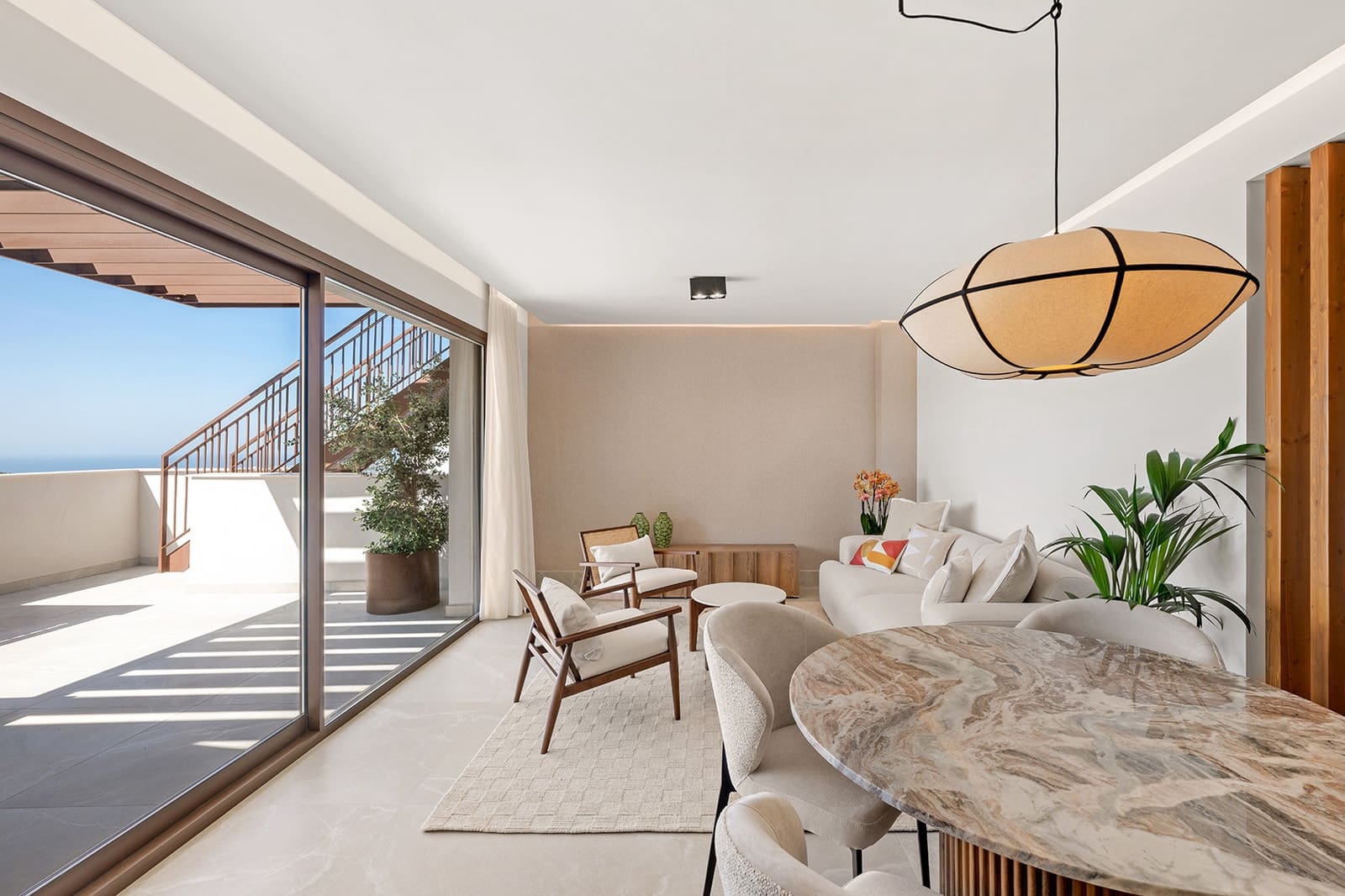 3 sypialnia Penthouse na sprzedaż w Istan z basenem garażem - 945 000 € (Ref: 9145463)