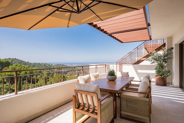 3 chambre Penthouse à vendre à Istán avec piscine garage - 945 000 € (Ref: 9145463)