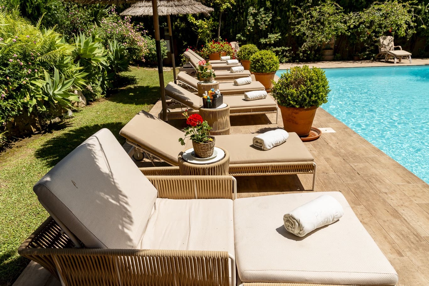 Villa/Maison de 6 chambres à louer à Marbella avec piscine garage - 12 000 € (Ref: 9153023)