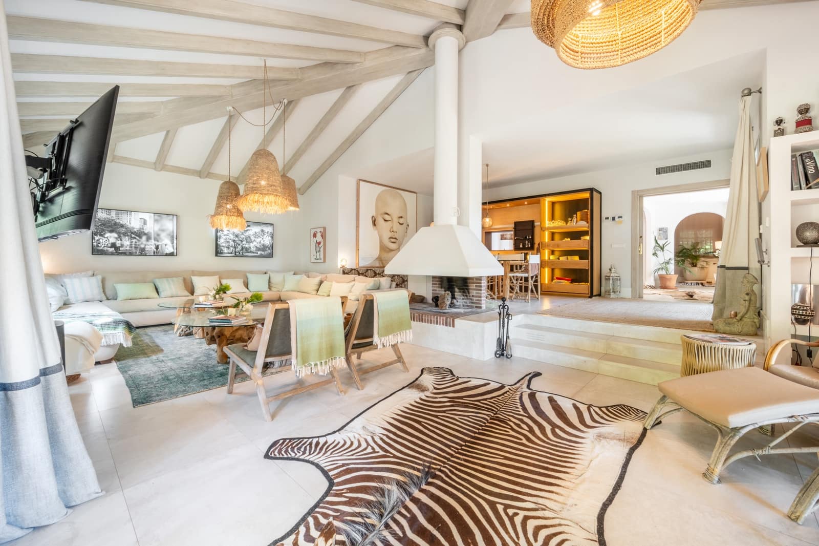 Villa/Maison de 6 chambres à louer à Marbella avec piscine garage - 12 000 € (Ref: 9153023)