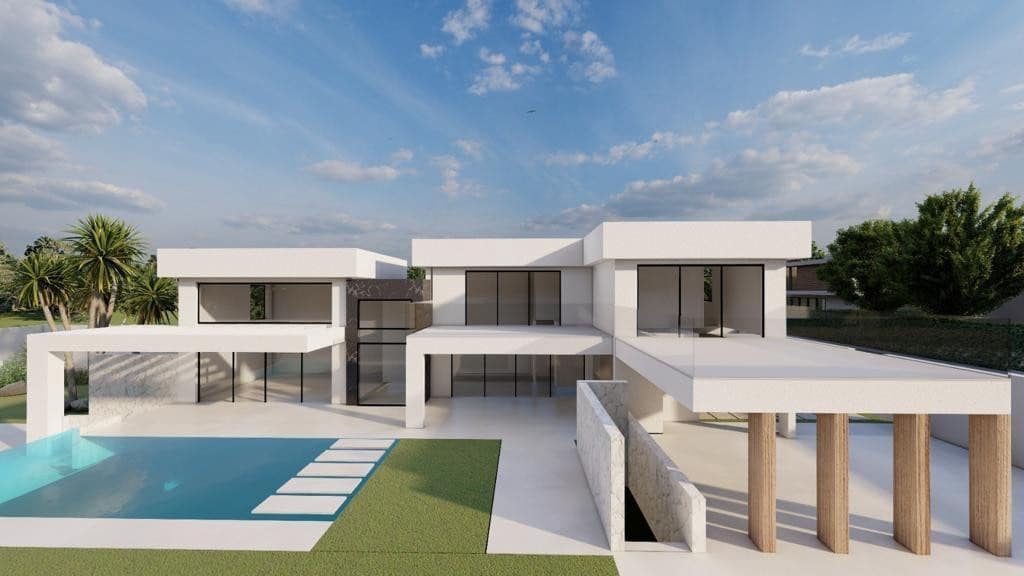3 sypialnia Willa na sprzedaż w Estepona z basenem garażem - 2 750 000 € (Ref: 9186834)